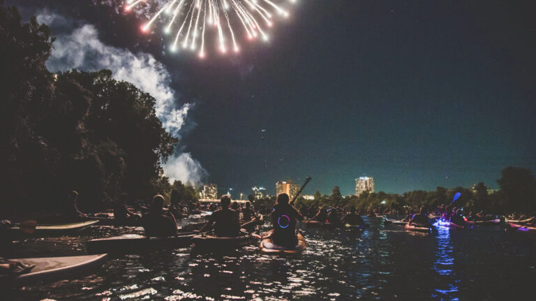 Arts & Lifestyle Update: Watch Fireworks by Paddle on Lady Bird Lake